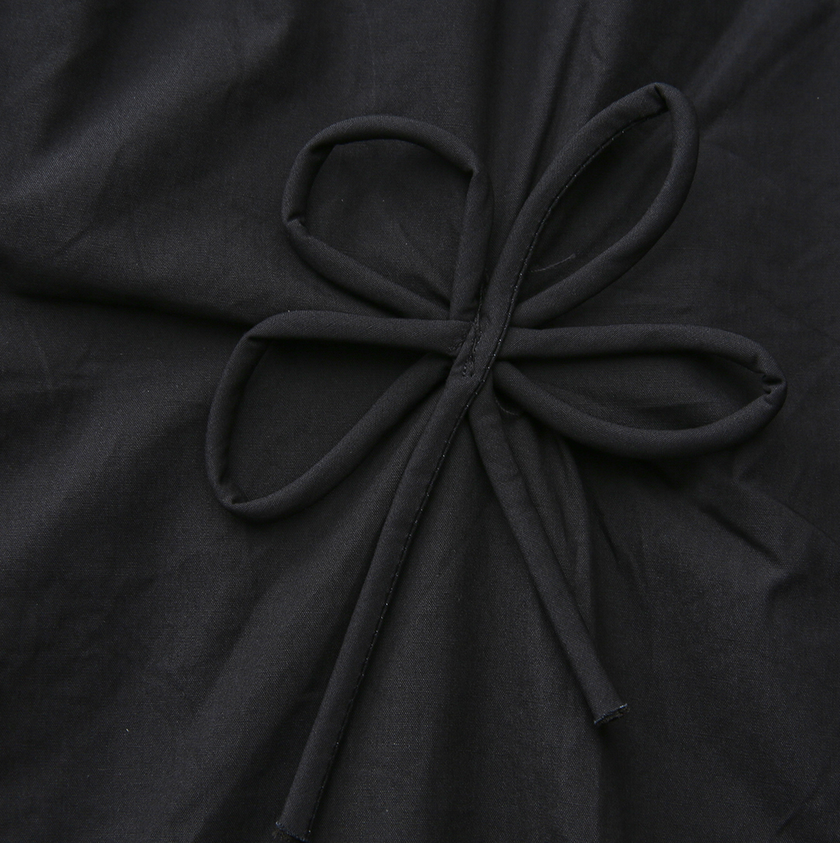 Poplin Bow Detailed Midi Skirt