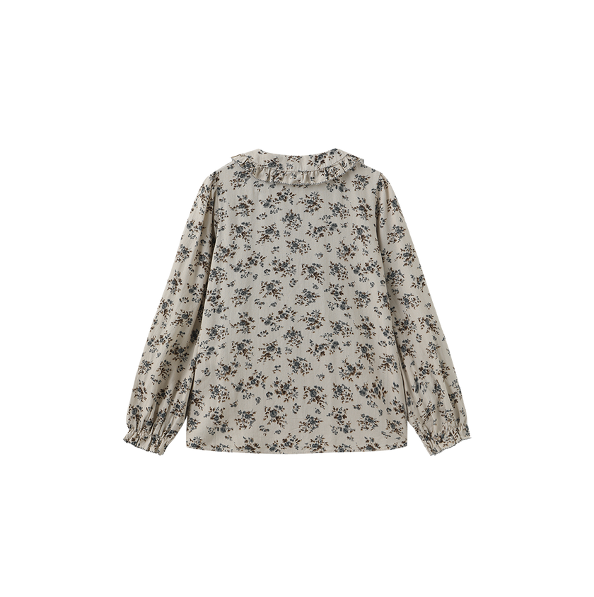 Poppy Embroidered Flower Blouse
