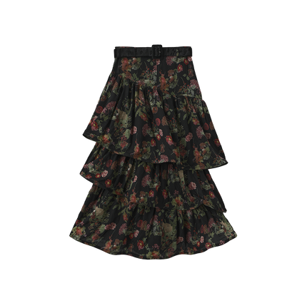 Kendal Tiered Bottom Skirt
