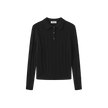 Cable Knit Polo Sweater