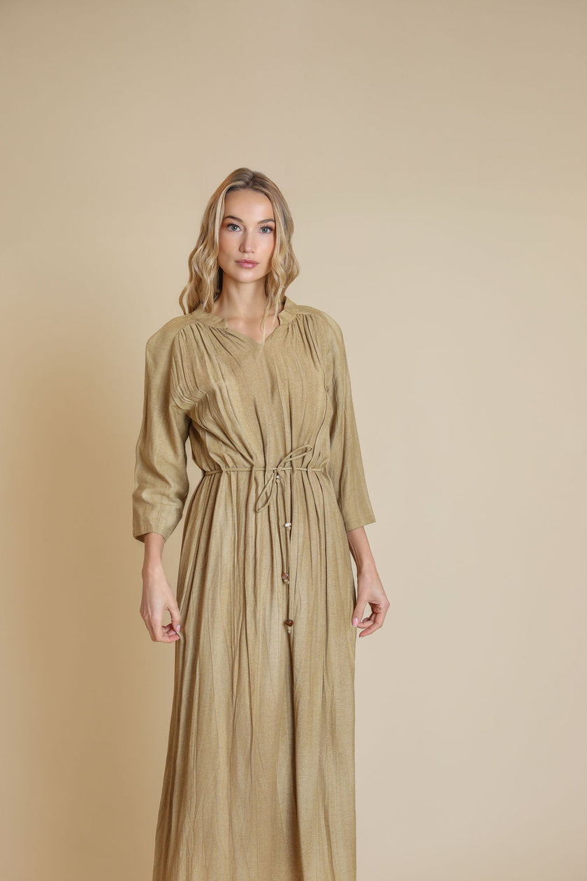 Gauzy Linen Dress