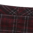 Kim Checkered Wool Skirt