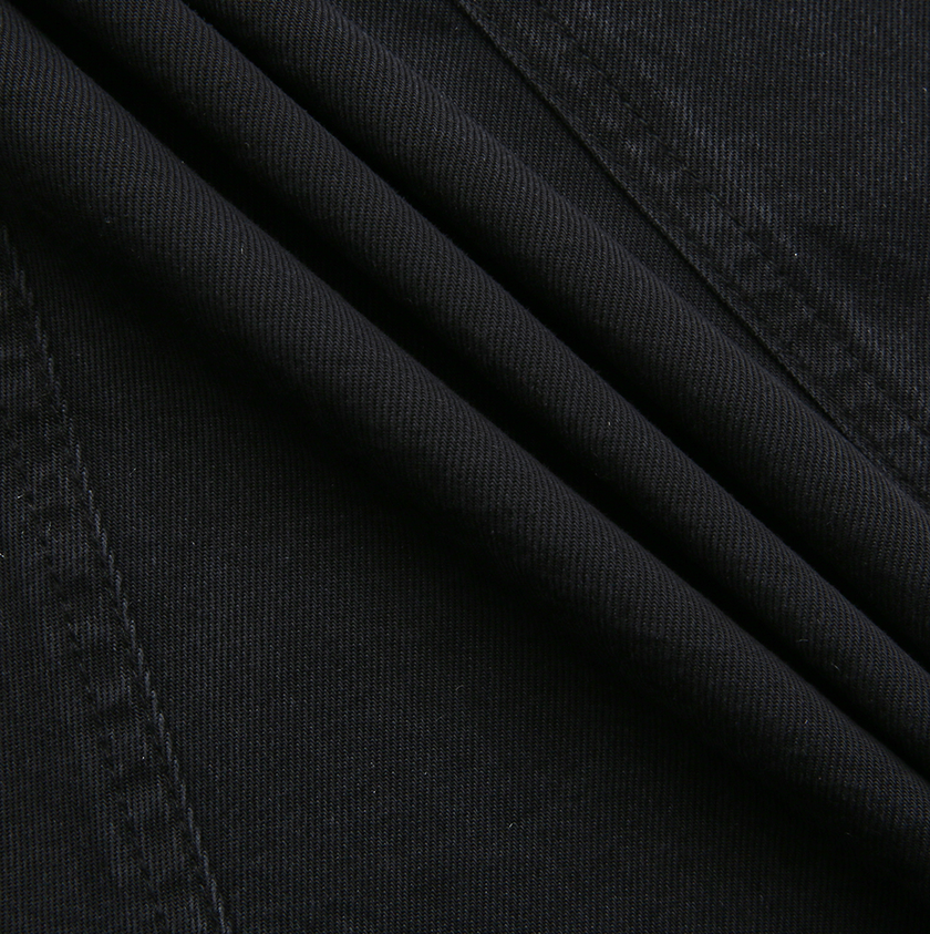 Fade Denim Drawstring Skirt