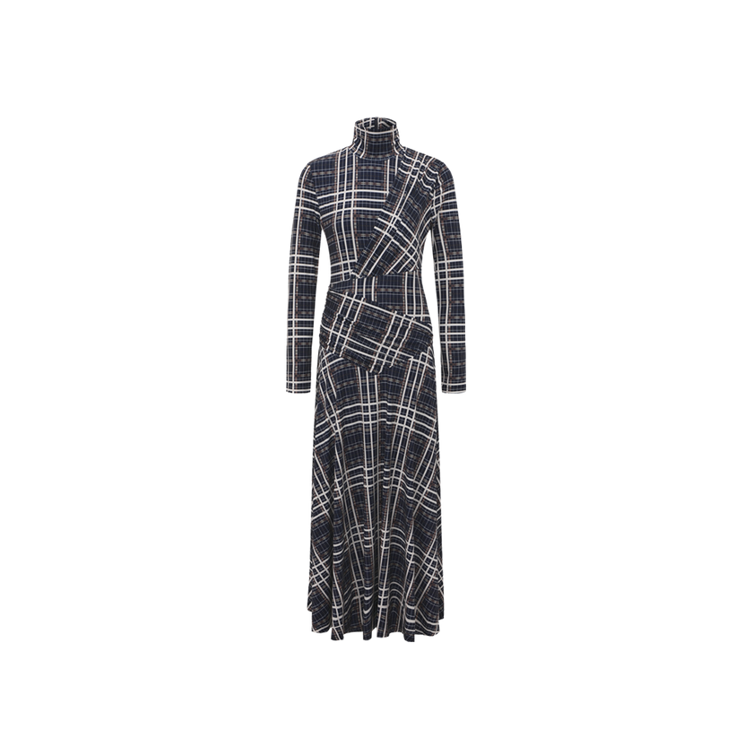 Criss Cross Waisted Maxi Dress