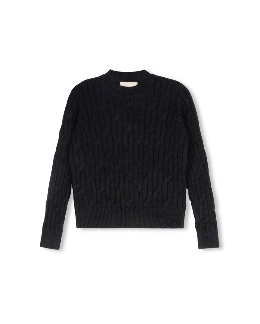 Archie Cable Knit Sweater