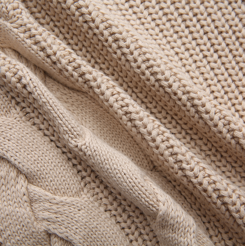 Tone On Tone Sweater Turtleneck