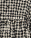 Sherry Checked And Bow Dress