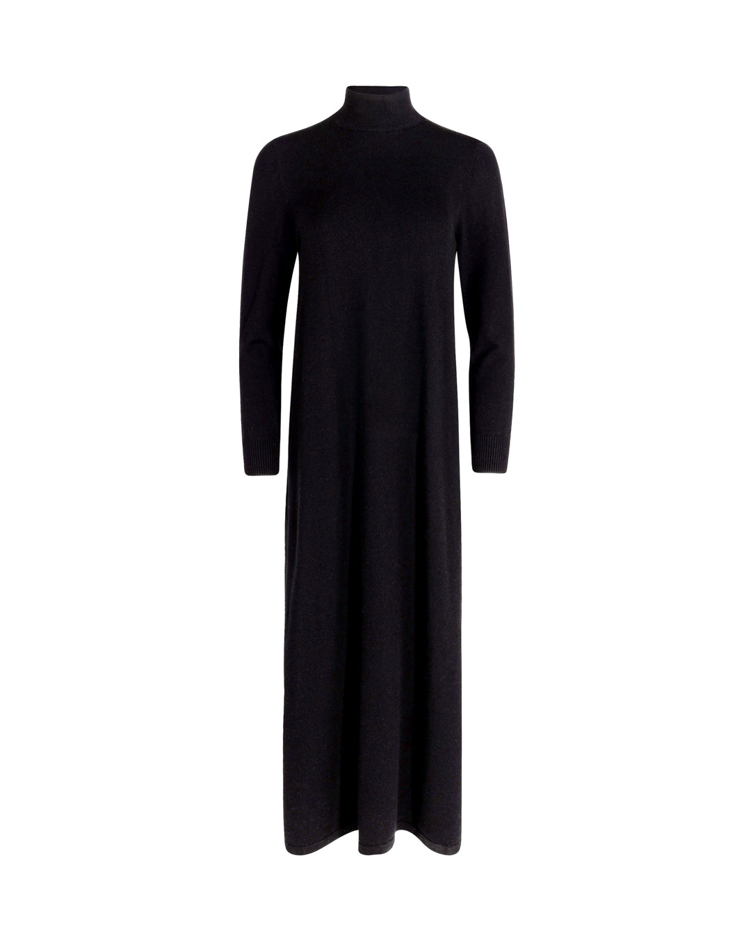 Knit And Silk Back Dress
