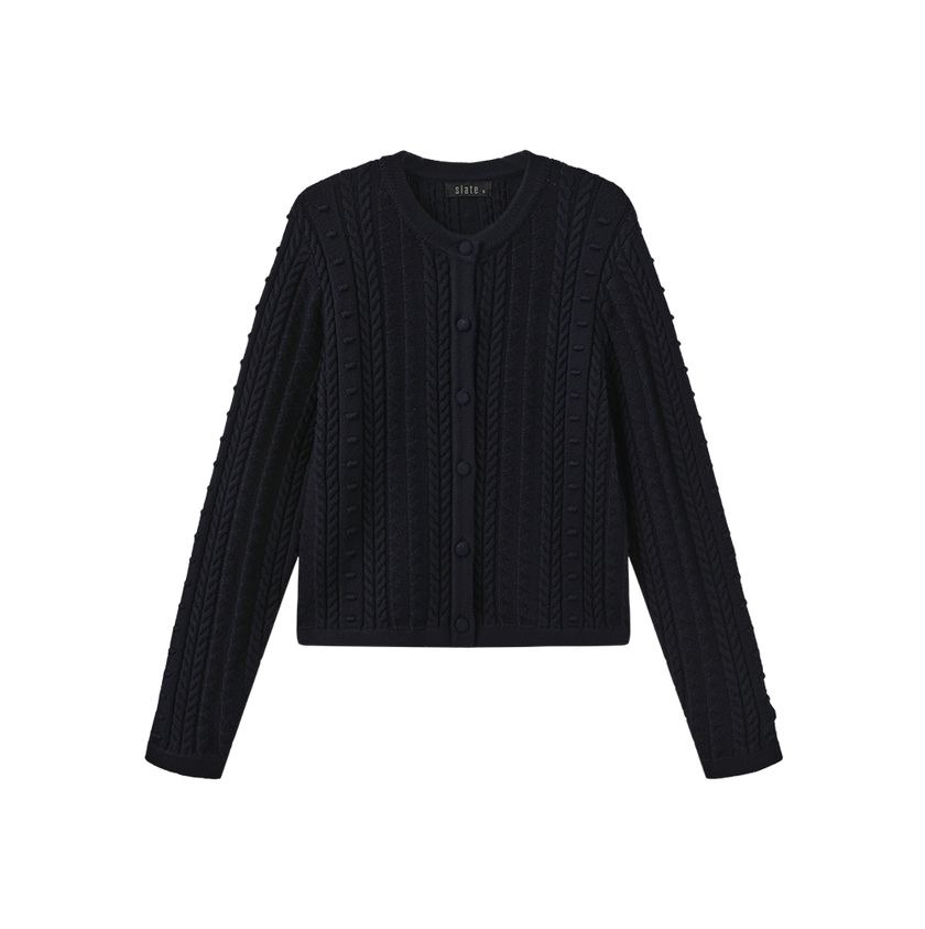 Knitted Pattern Cardigan
