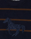 Striped Horse Sweater Set
