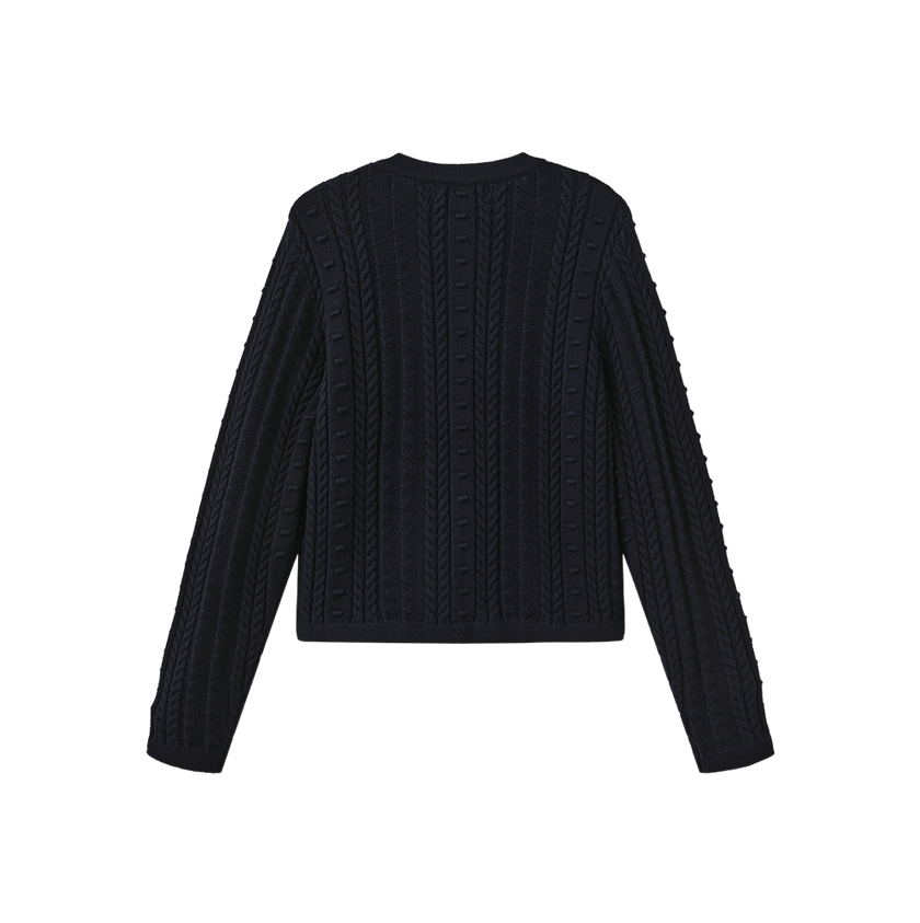 Knitted Pattern Cardigan