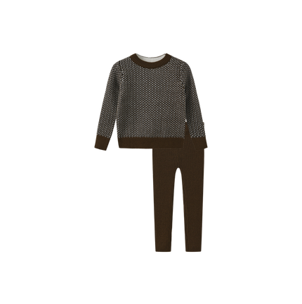 Rye Textured Knit Legging Set