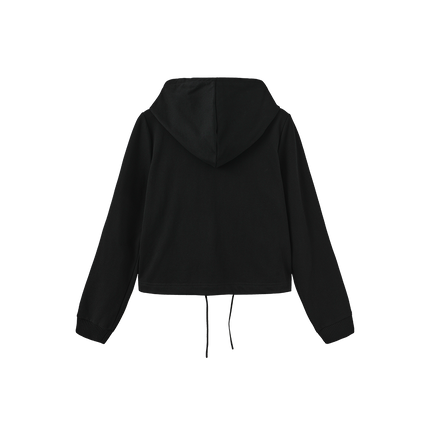 Drawstring Zip Up
