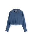 Denim Crop top