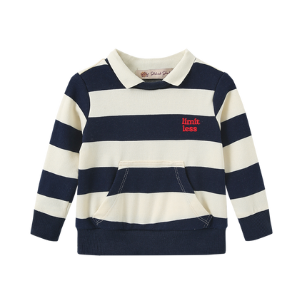 Trill Striped Sweatshirt Boy Set