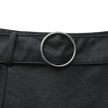 Leather Belted Skirt