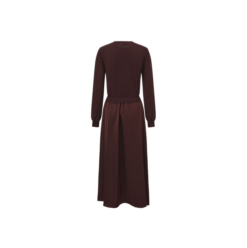 Combination Midi Dress