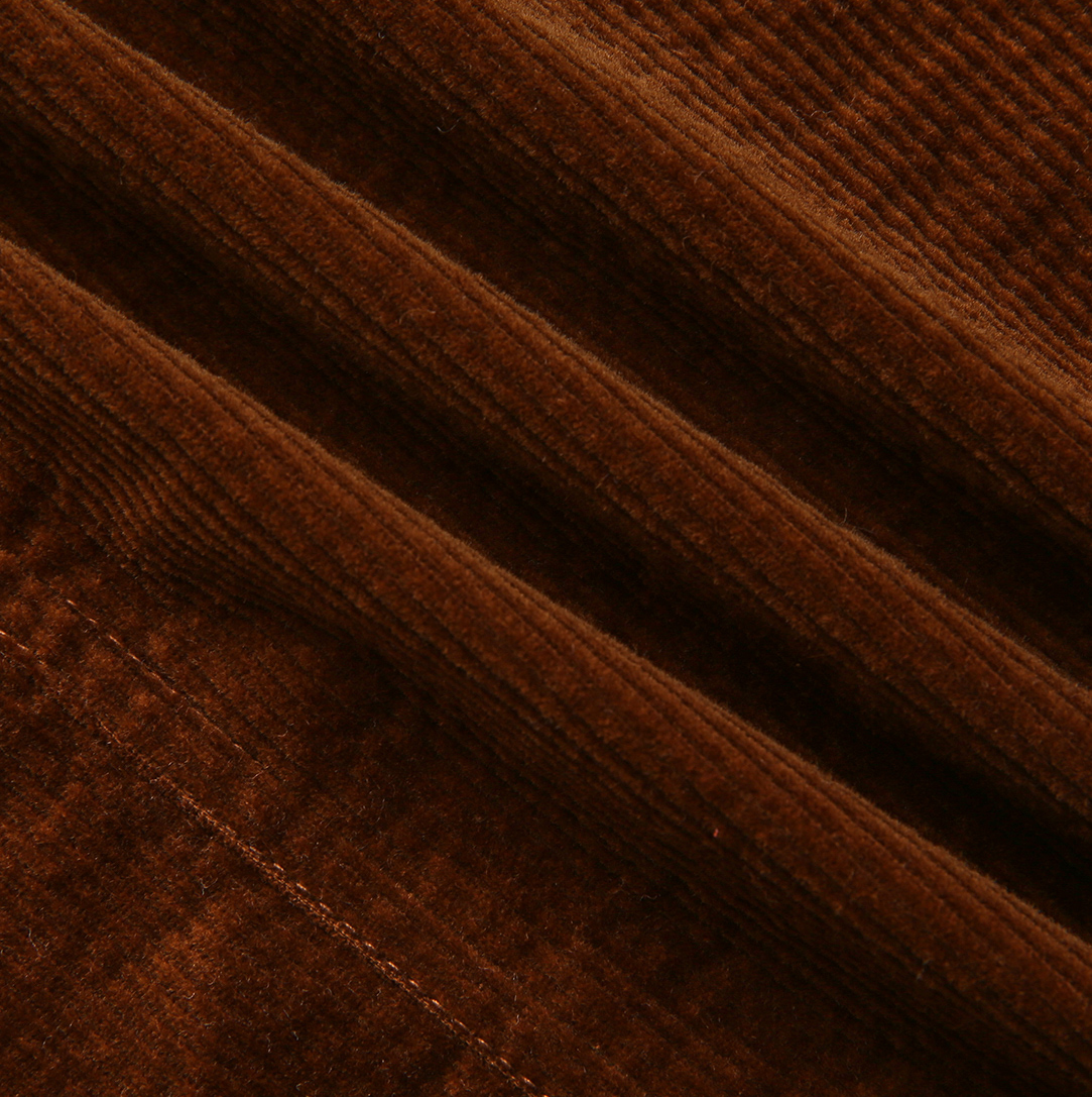 Corduroy Front Fly Skirt