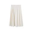 Corduroy Combo Pleated Skirt