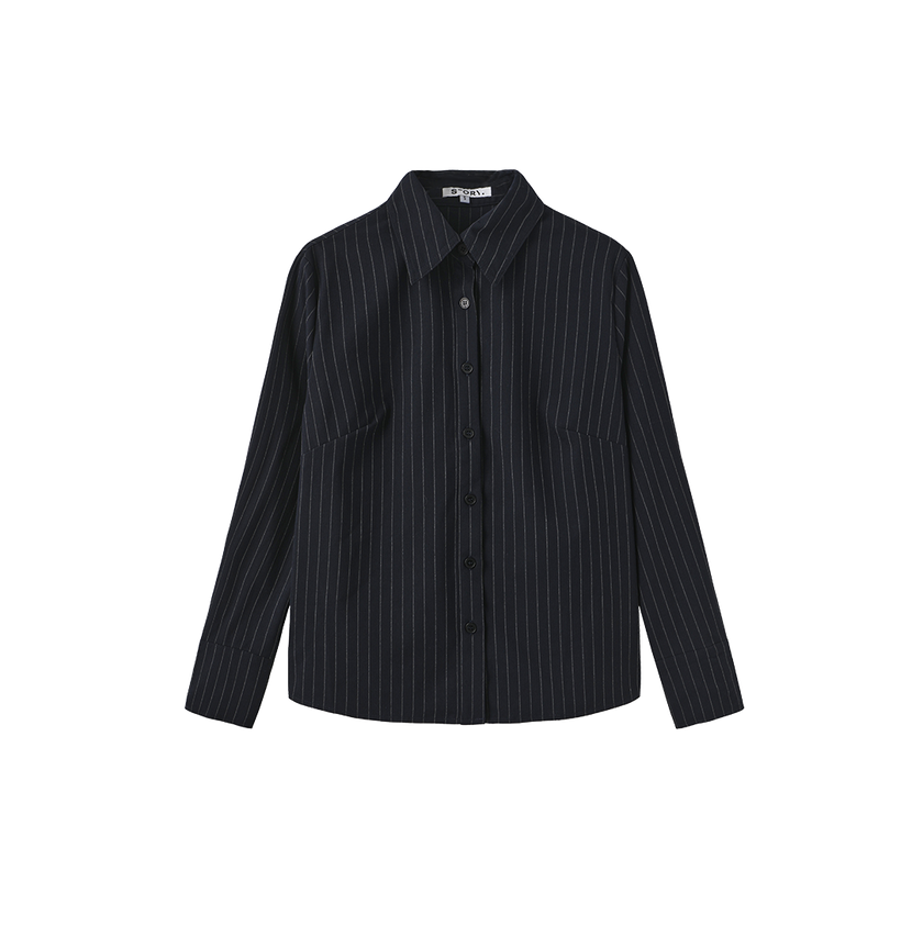 Miro Pinstripe Blouse
