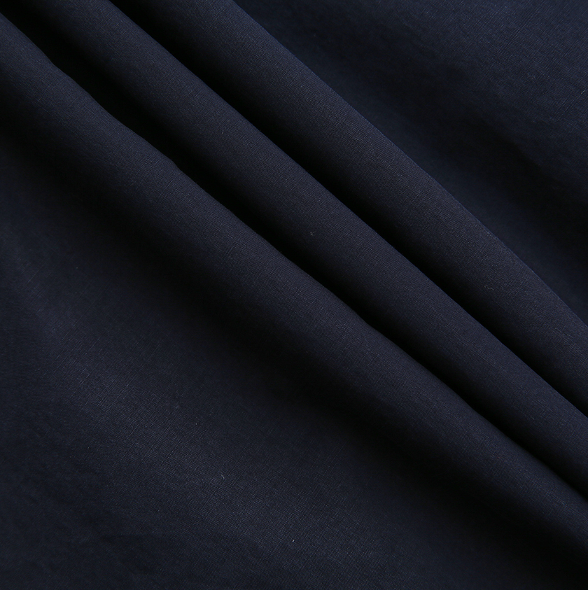 Cupro Pleat Collar Dress