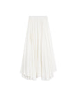 Asymmetrical Maxi Linen Skirt