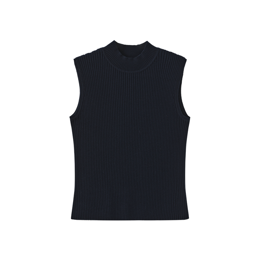 Thick Ribbed Knit Tank