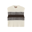 Ribbed Knit V-neck Vest