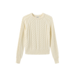 Cable Knit Ribbed Sweater