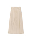 Straight Fly Front Denim Skirt