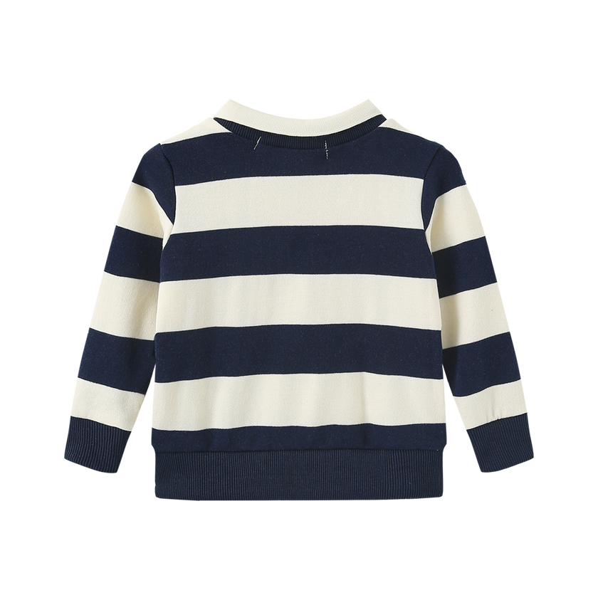 Trill Striped Sweatshirt Boy Set