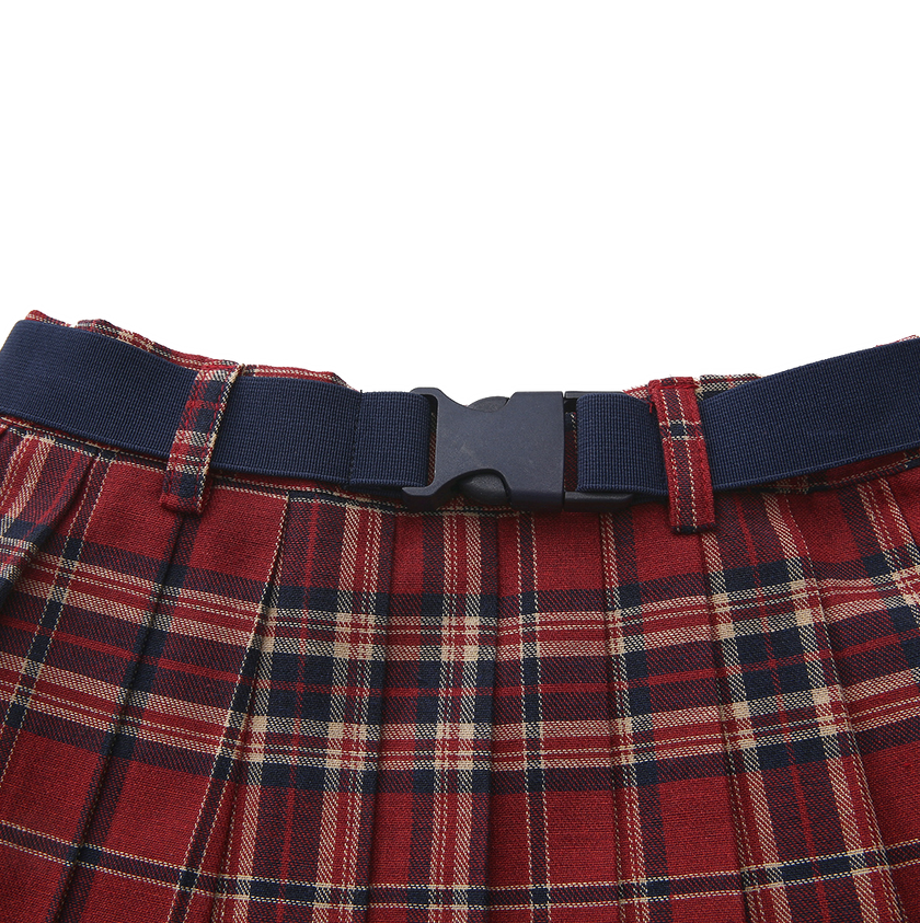 Prim Plaid Skirt