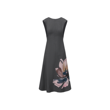 Painted Flower Wool Jumper