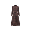 Plaid Belted Dress