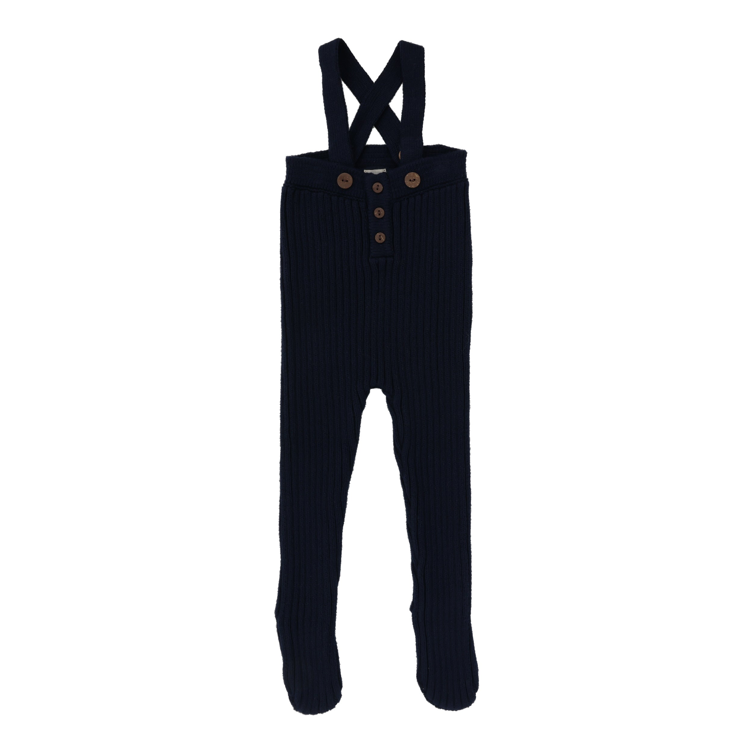 Rib Knit Overalls