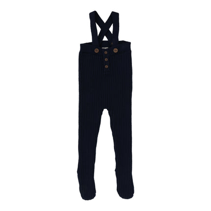 Rib Knit Overalls