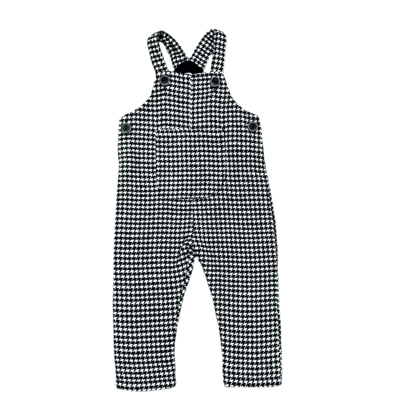 houndstooth overalls
