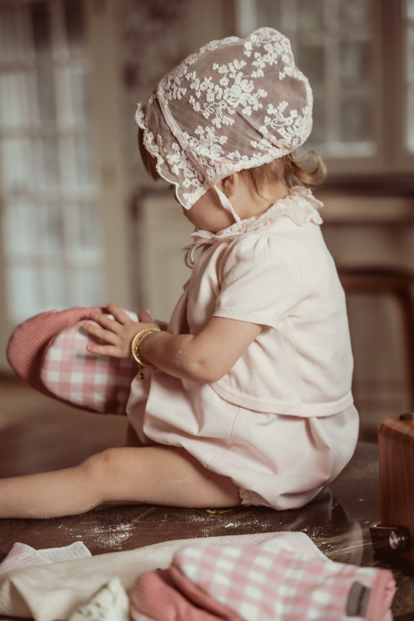 Apparalel Mayfair Romper + Bonnet