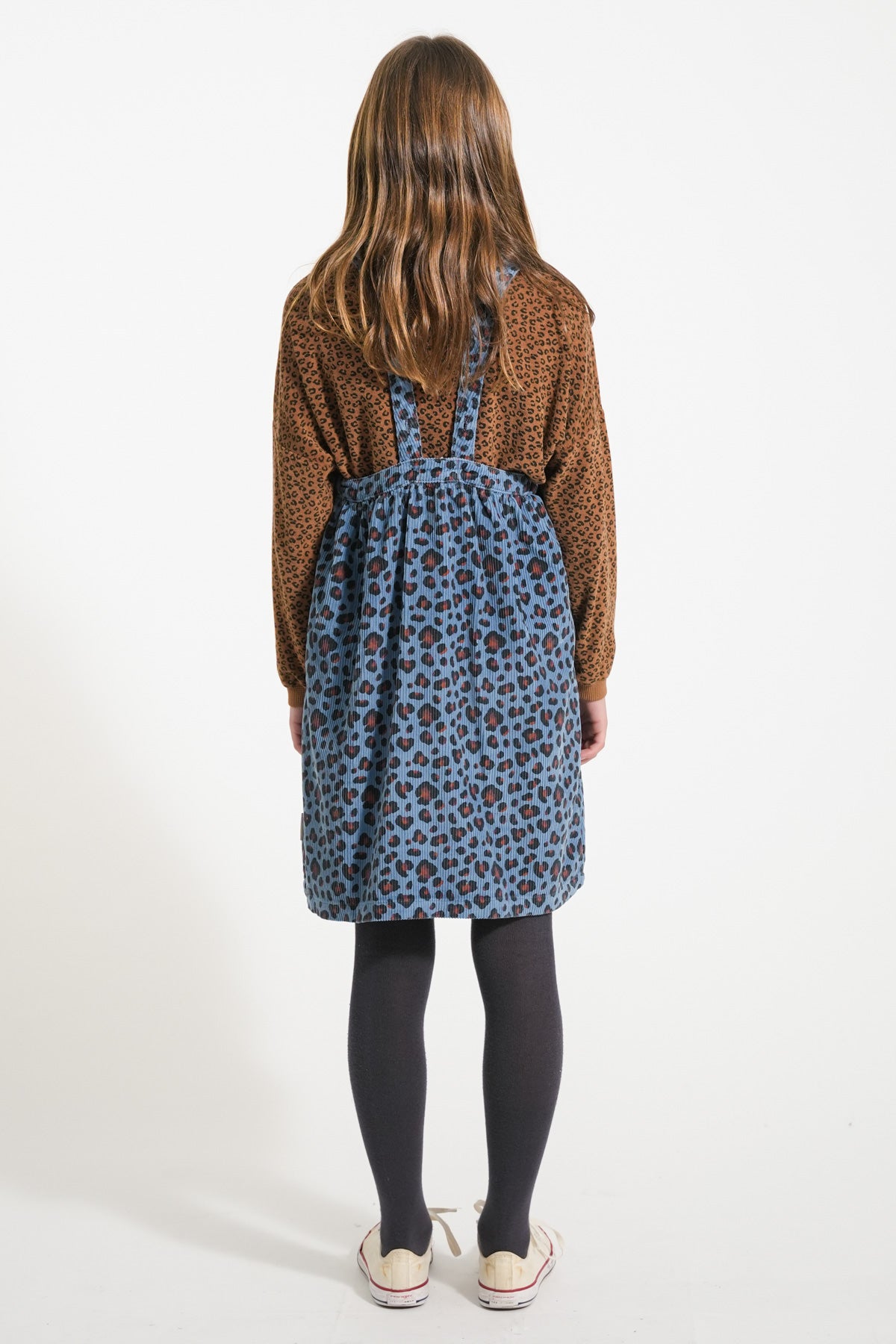 Blue Animal Print Dress