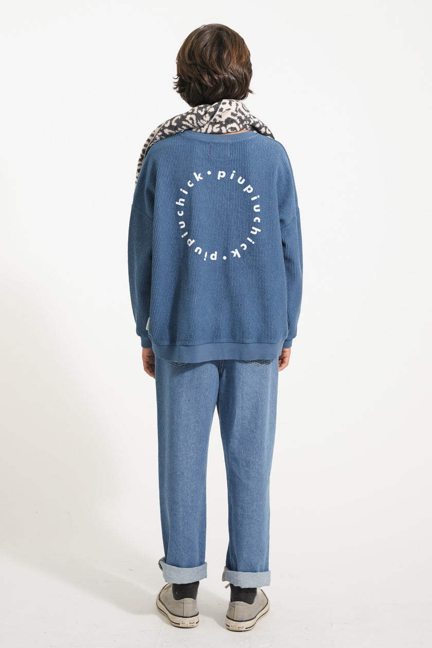 Blue Logo Sweatshirt