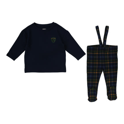 Plaid Boys Set