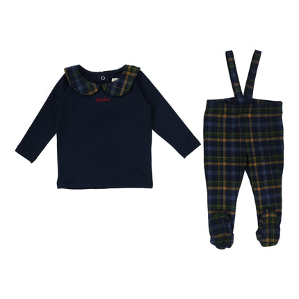 plaid girls sets