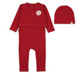 Lil Legs Girls Footie Set With Cardigan