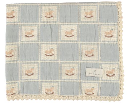 Bebe Organic Rocking Horse Blanket