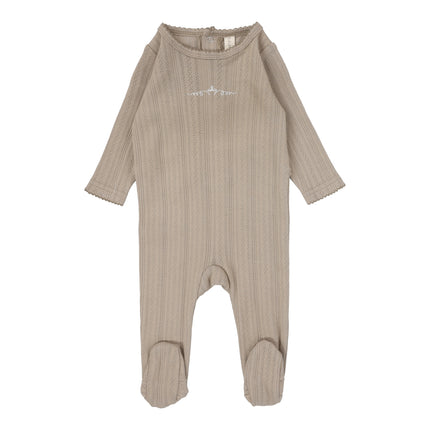 Pointelle Graphic Footie