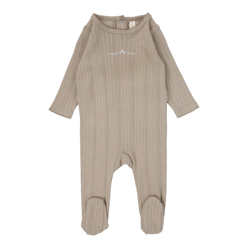 Pointelle Graphic Footie