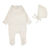 Pointelle Graphic Footie Set