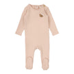 Bear Applique Footie