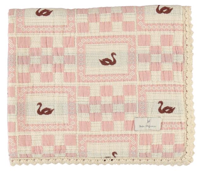 Bebe Organic Swan Blanket