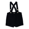 Velvet Suspender Shorts